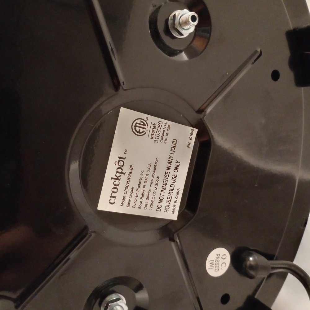 Crockpot Slow Cooker (Good As New) - Picture 8 of 9